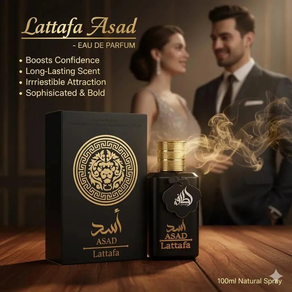 Lattafa Asad Oud Perfume – 8 Hour Long-Lasting Luxurious Fragrance