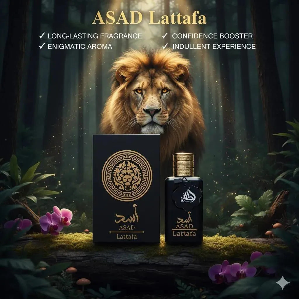 Lattafa Asad Oud Perfume – 8 Hour Long-Lasting Luxurious Fragrance