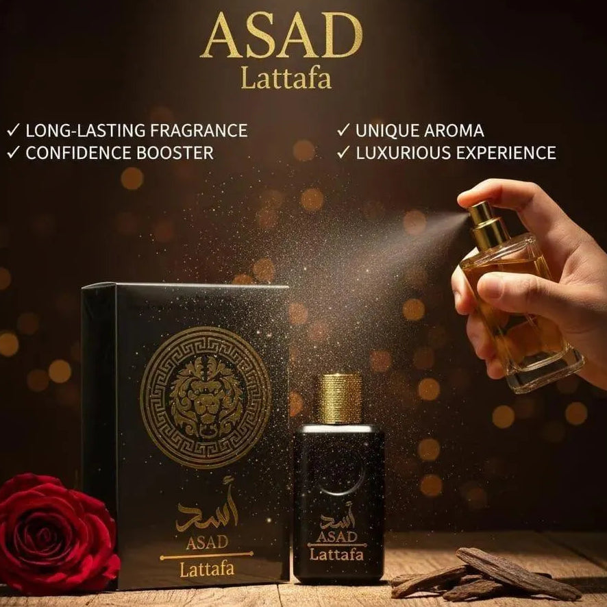 Lattafa Asad Oud Perfume – 8 Hour Long-Lasting Luxurious Fragrance
