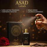 Lattafa Asad Oud Perfume – 8 Hour Long-Lasting Luxurious Fragrance thumbnail 1