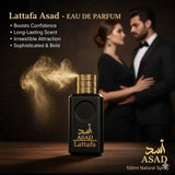 Lattafa Asad Oud Perfume – 8 Hour Long-Lasting Luxurious Fragrance thumbnail 6
