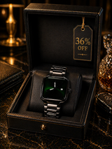 Emerald Noir Luxury Steel Watch – Premium Business Edition thumbnail 4