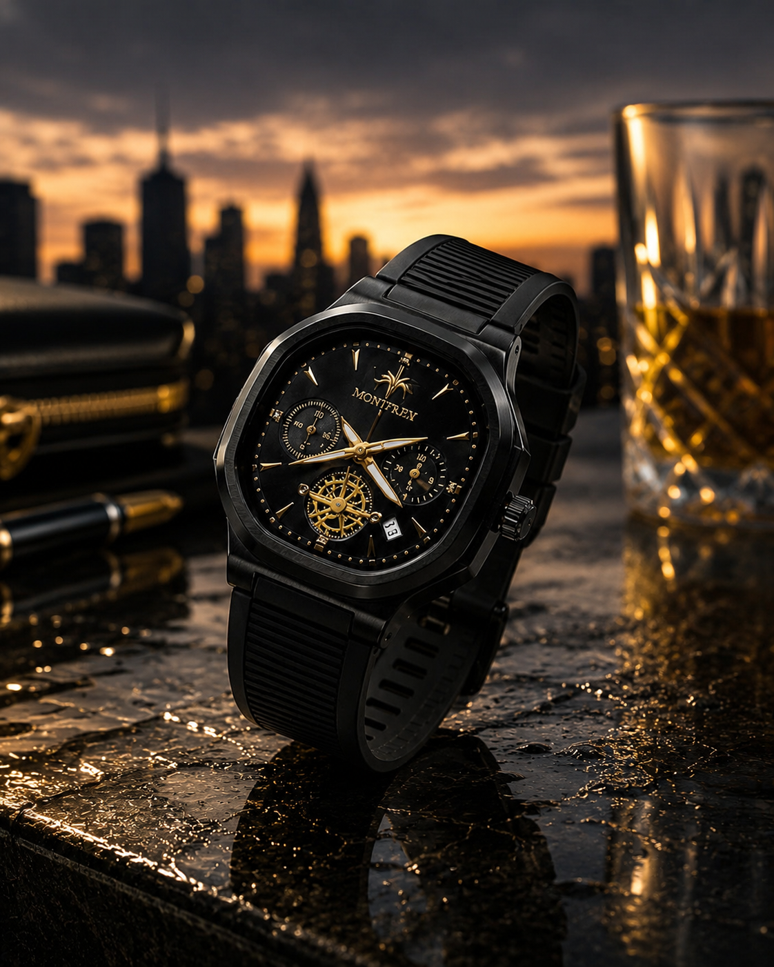 Obsidian Royale Premium Chronograph Watch for Boys