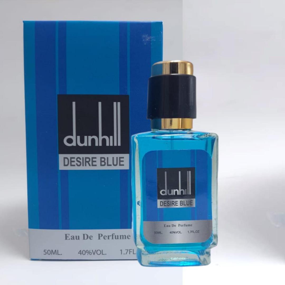 Dunhill Desire Blue Eau De Parfum for Men – 50ml Long-Lasting Fresh Aquatic Citrus Fragrance | Elegant Everyday Men's Perfume with Woody & Musky Notes