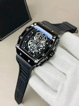 ONOLA Premium Skeleton Automatic Mens Luxury Watch thumbnail 1