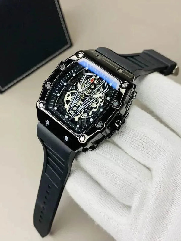 ONOLA Premium Skeleton Automatic Mens Luxury Watch