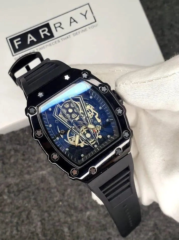 ONOLA Premium Skeleton Automatic Mens Luxury Watch