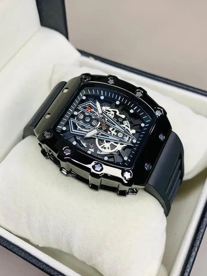 ONOLA Premium Skeleton Automatic Mens Luxury Watch