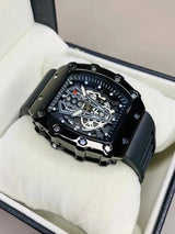 ONOLA Premium Skeleton Automatic Mens Luxury Watch thumbnail 5