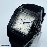 Cartier Santos de Cartier ADLC Black DLC Steel Luxury Men’s Watch thumbnail 1