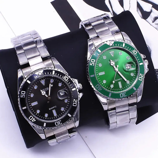 Meibo Luxury Quartz Steel Timepiece – Signature Presence & Confidence