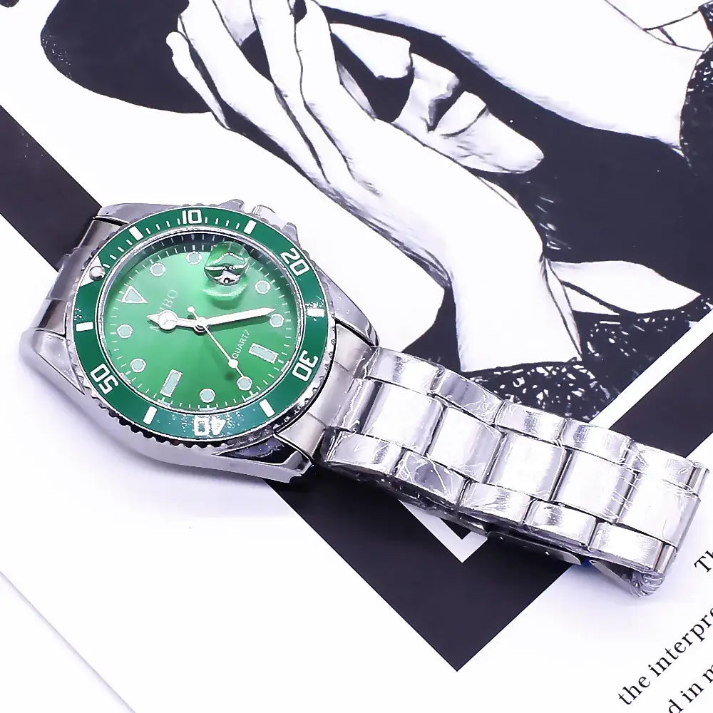 Meibo Luxury Quartz Steel Timepiece – Signature Presence & Confidence