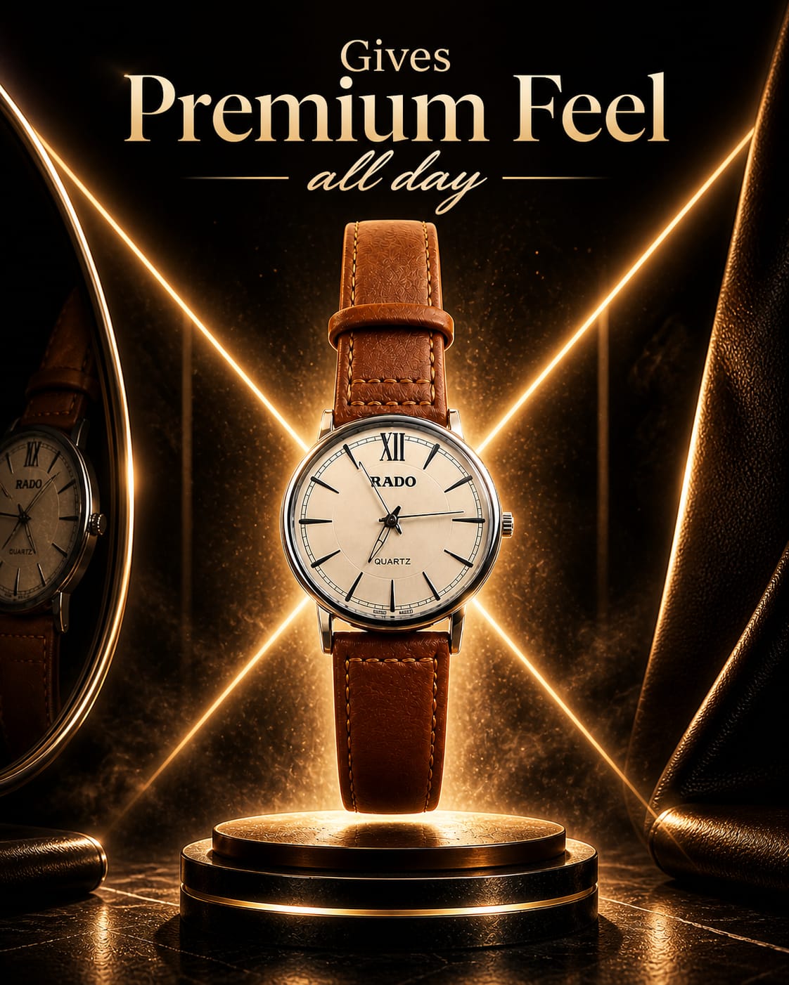 Heritage Classic Lighweight Leather Watch