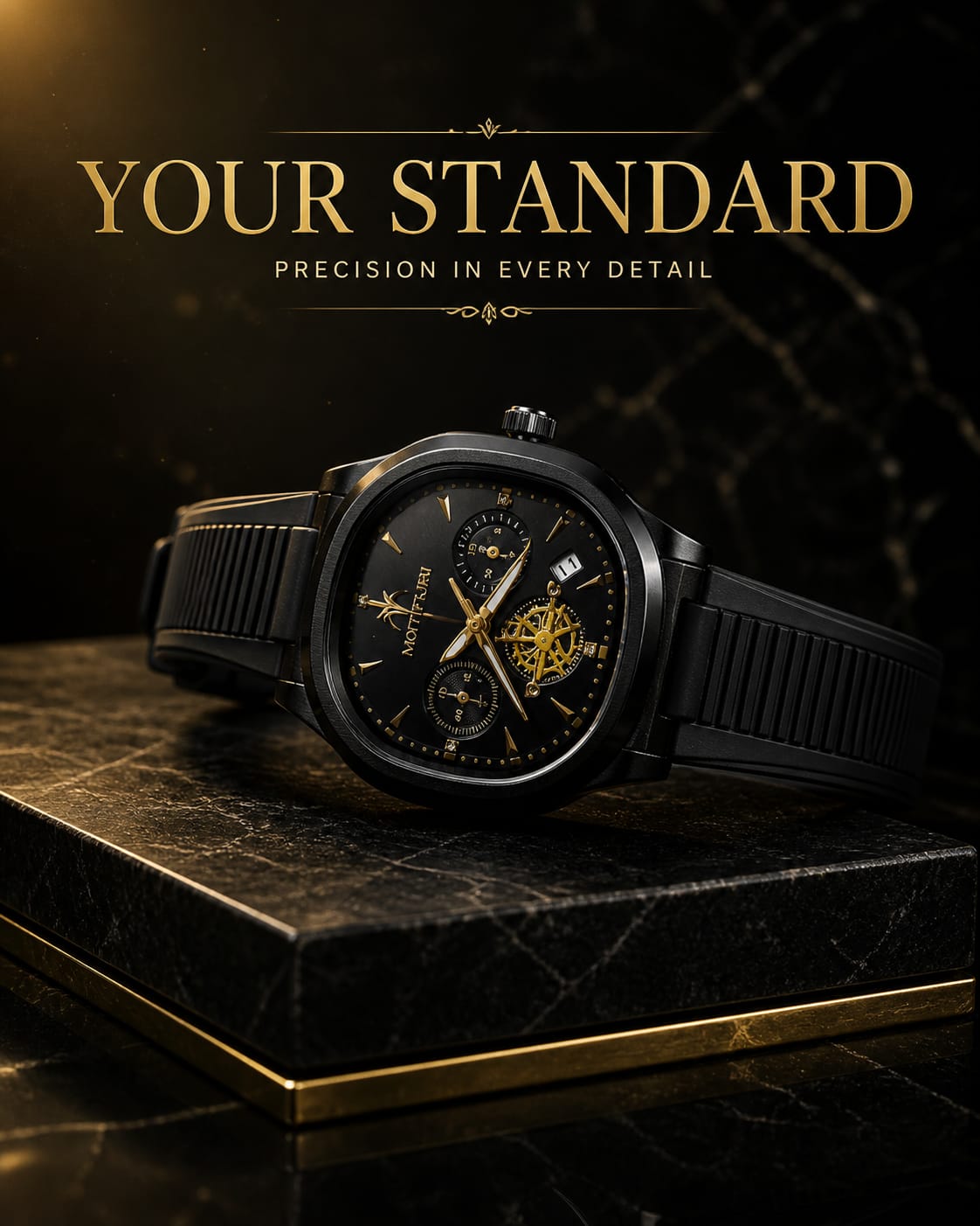 Obsidian Royale Premium Chronograph Watch for Boys