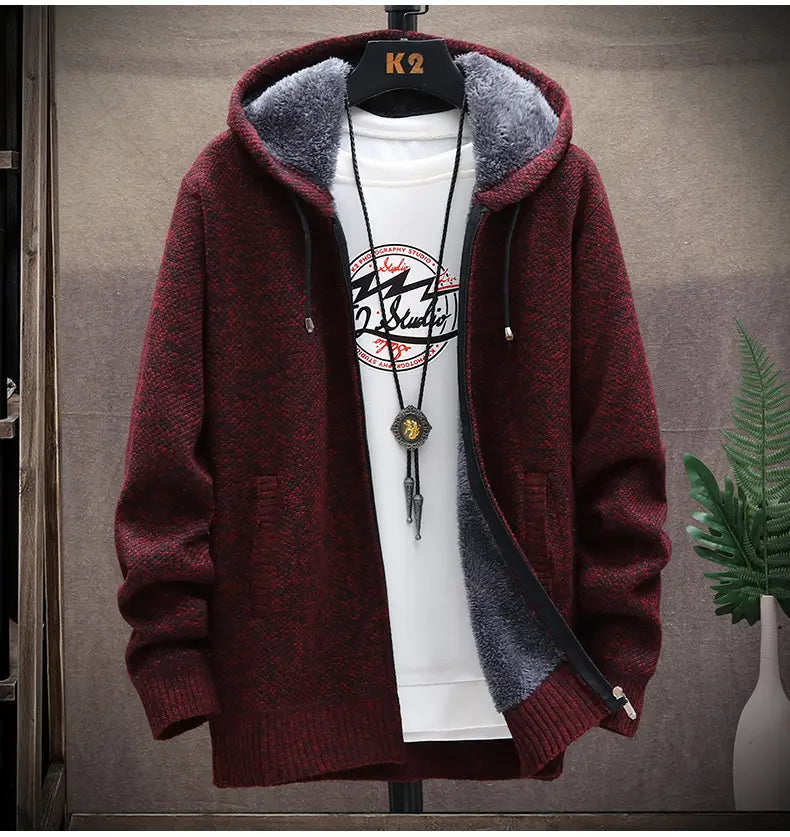 Premium Fleece-Lined Zip-Up Hoodie – Ultimate Winter and Summer Comfort