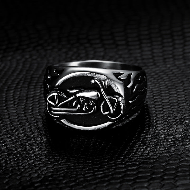 Men's Premium Stainless Steel Gothic & Symbolic Signet Rings