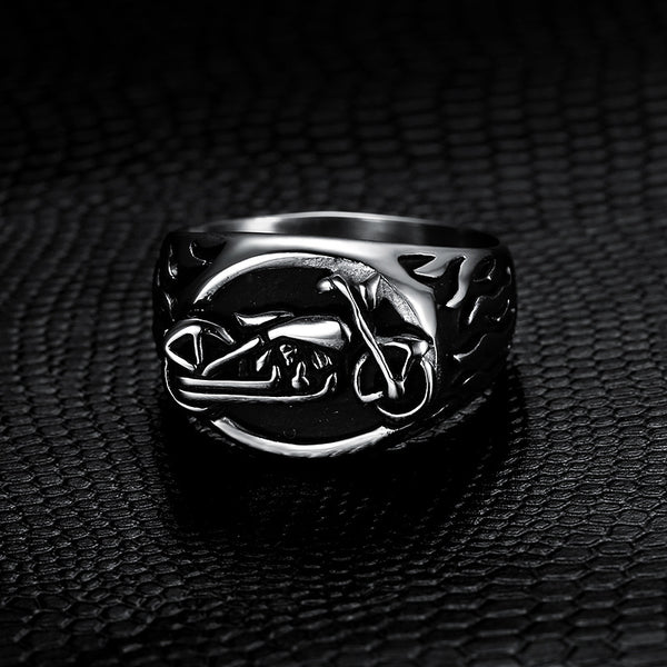 Men's Premium Stainless Steel Gothic & Symbolic Signet Rings