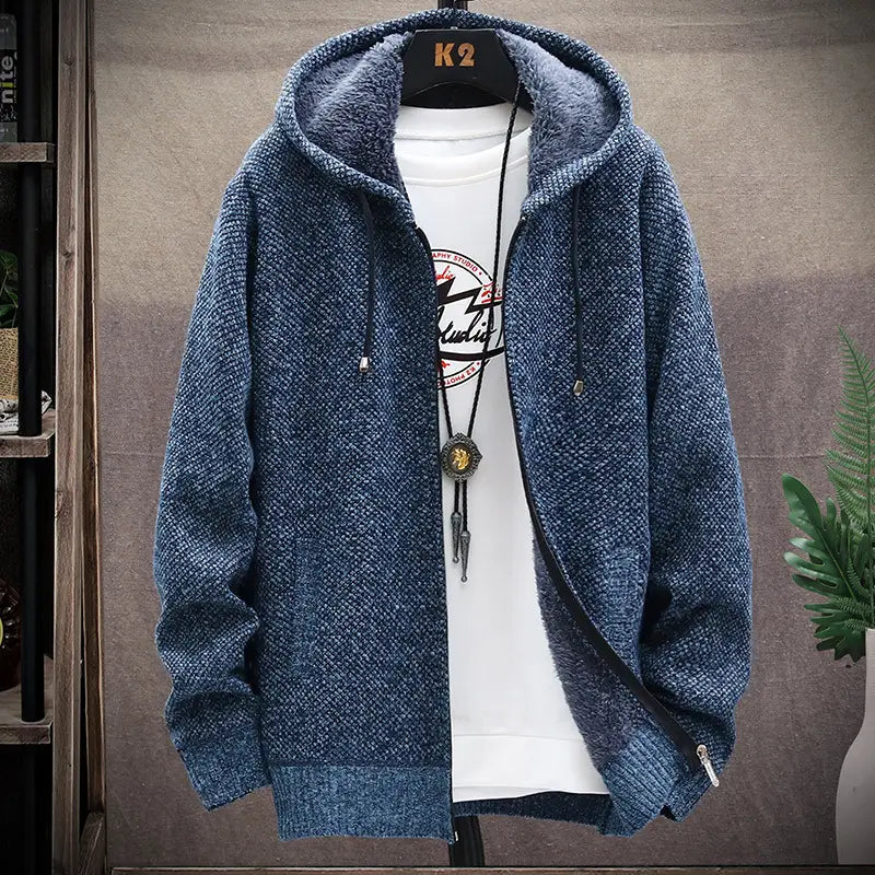 Premium Fleece-Lined Zip-Up Hoodie – Ultimate Winter and Summer Comfort