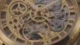 The Heritage Skeleton – Premium Gold & Brown Leather Men’s Timepiece video thumbnail